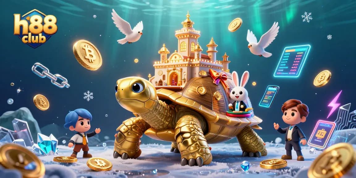 Experience the excitement at hb88 club with golden tortoise-themed casino adventures.