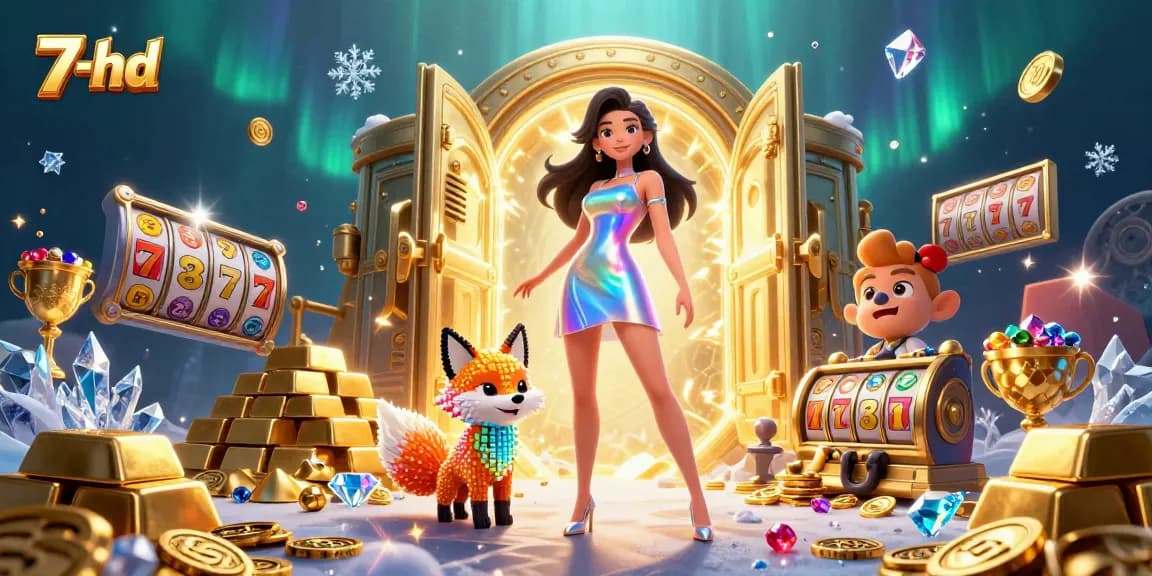 Engage with thrilling 7-hd casino adventures through vibrant 3D illustrations of dynamic game elements.