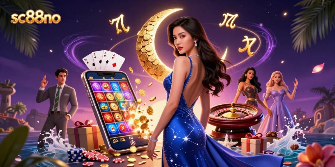 Play exciting games at sc88no while discovering vibrant casino elements in a magical atmosphere.