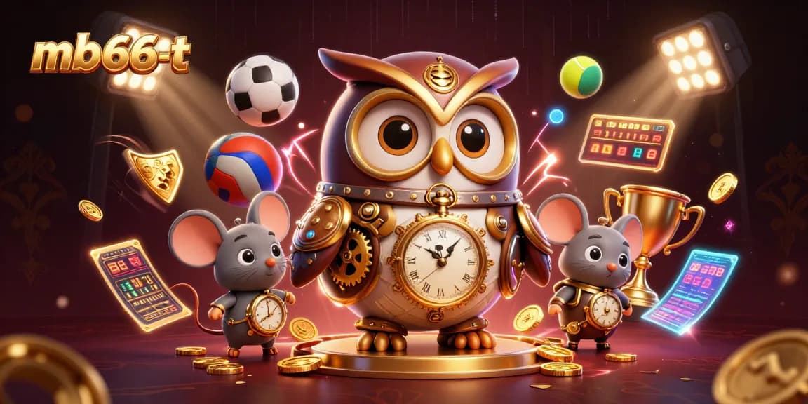 Bet on exciting games with mb66-t through a vibrant, 3D digital casino scene with dynamic action.