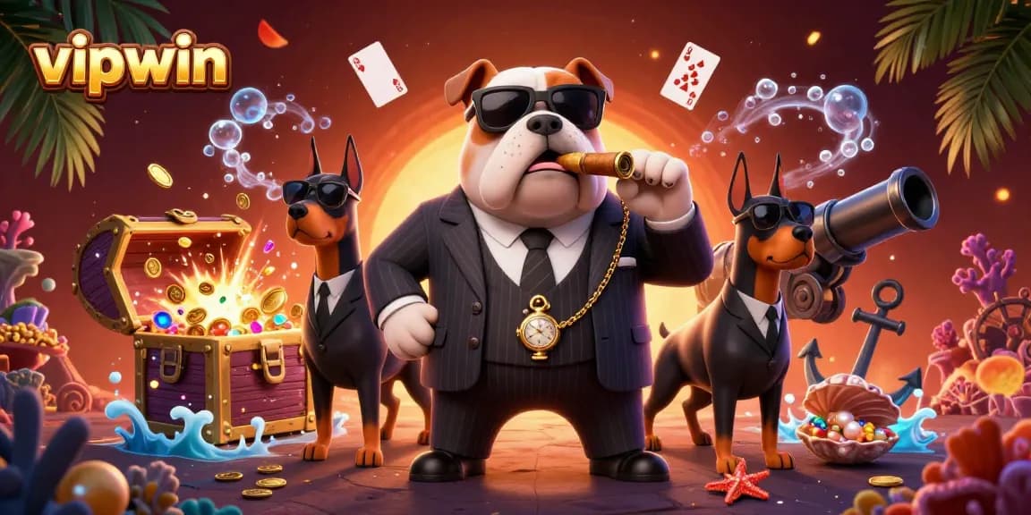 Engage with vipwin's thrilling online gaming by diving into a vibrant casino world with lively characters.