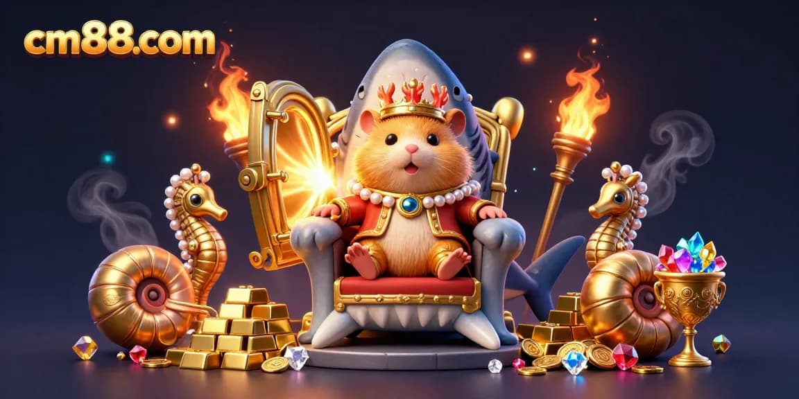 Experience thrilling gameplay at cm88com featuring the fascinating hamster king and abundant treasures.