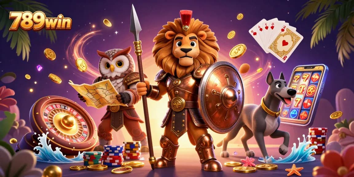Experience thrilling gameplay at 789win with dazzling casino scenes and exciting winning moments.