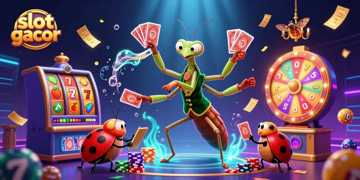 Engage in slot gacor action with vibrant slot reels and colorful game elements for thrilling gameplay.
