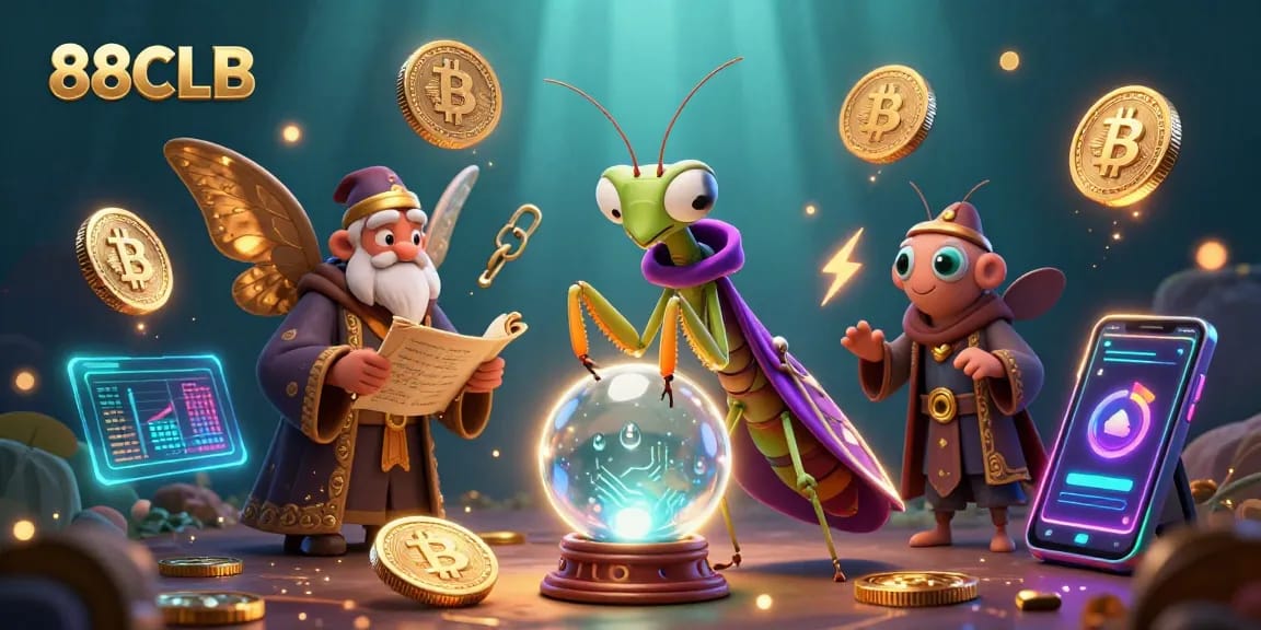 Experience thrilling games at 88CLB, featuring vibrant characters and dynamic elements of online gambling.
