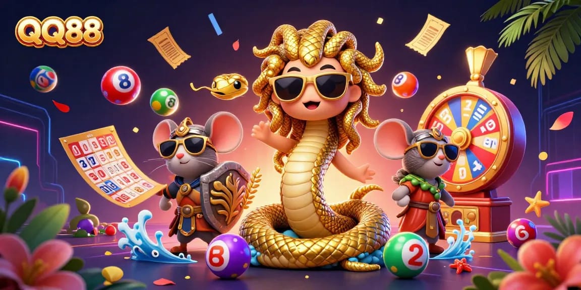 Experience thrilling luck with QQ88 through vibrant casino fun and games.