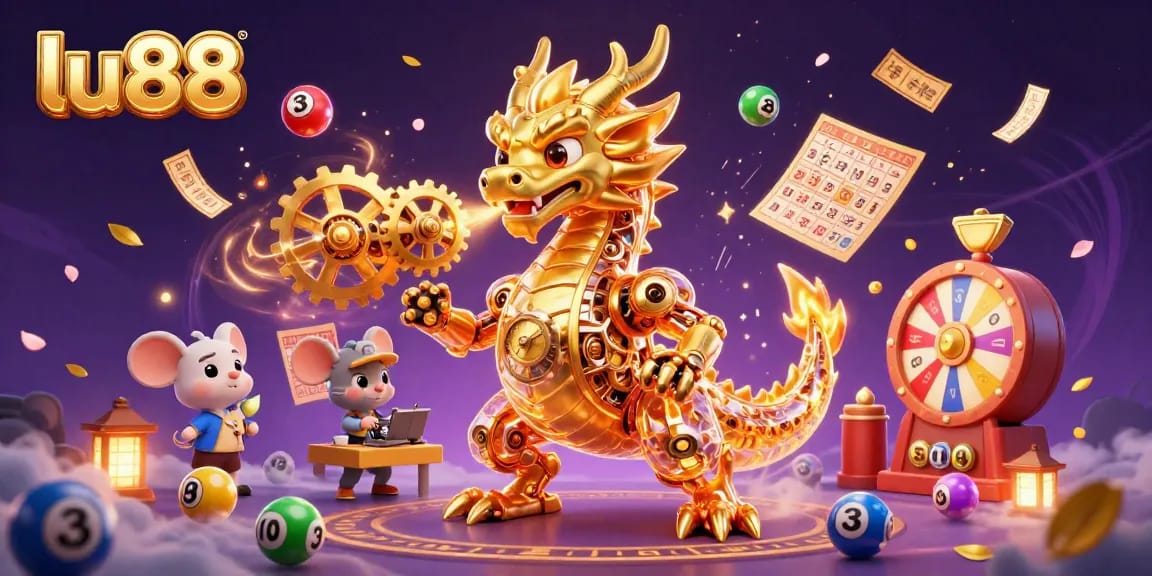 Experience thrilling excitement at lu88 while grabbing colorful lottery balls and spinning prize wheels.