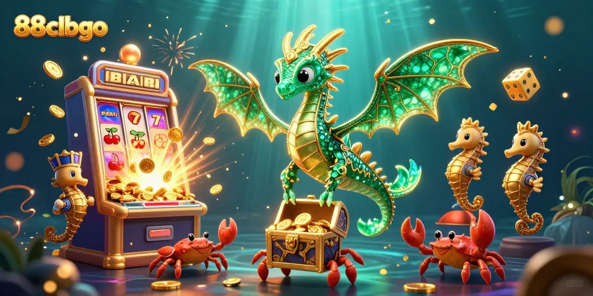 Experience thrilling gameplay at 88clbgo with a vibrant illustration of a casino adventure.