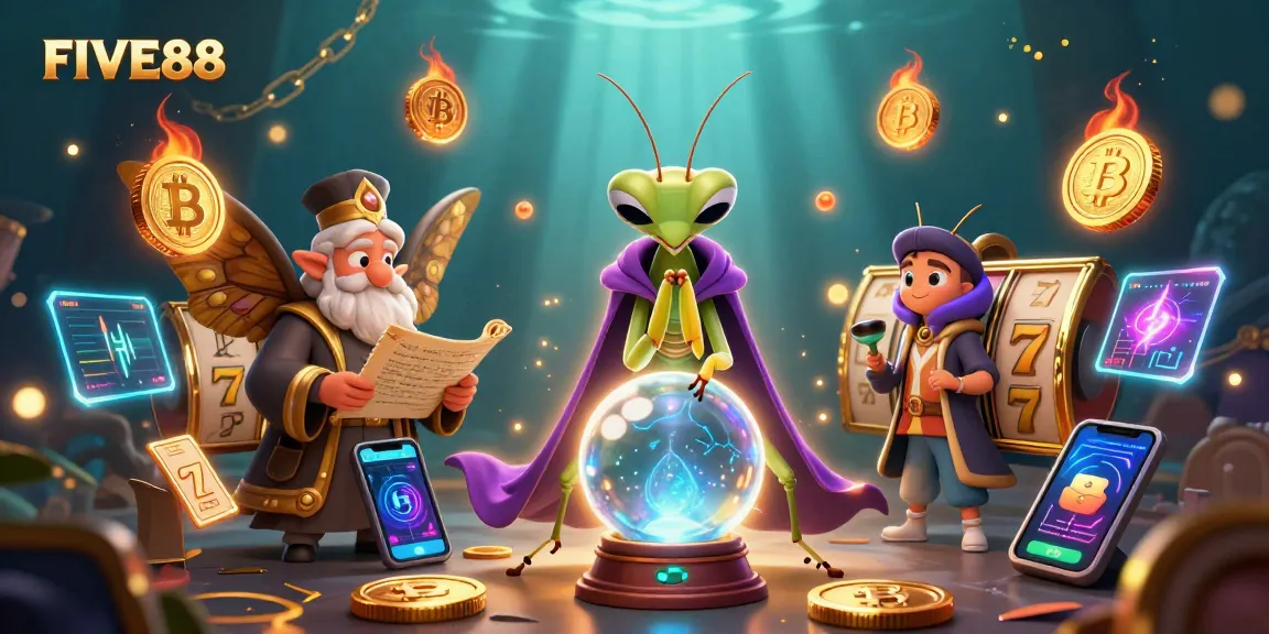 Engage with FIVE88 by spinning the slot reels and uncovering jackpots alongside mystical characters.