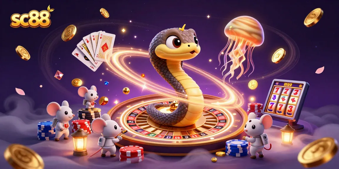 Experience thrilling bets at sc88 with a cosmic dealer and dynamic gameplay elements.