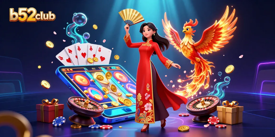 Experience thrilling entertainment at b52club with vibrant casino gaming elements and stunning visuals.