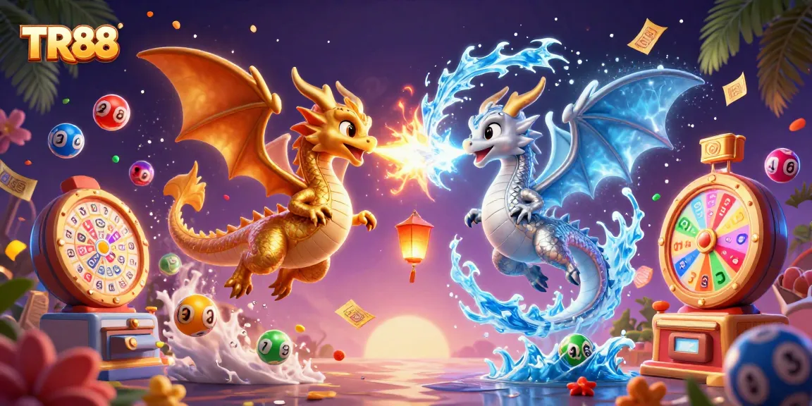Experience the thrilling actions of TR88 with dynamic winning lottery elements and enchanting dragons.