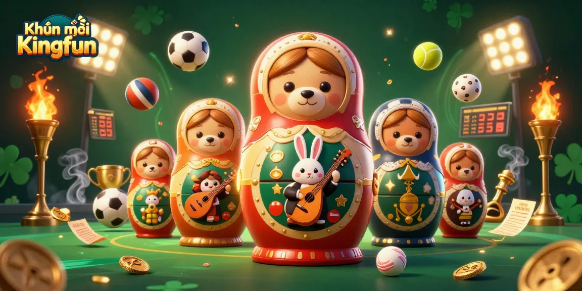 Experience thrilling Khuyến mãi Kingfun offers with festive casino imagery, dynamic elements, and celebratory themes.