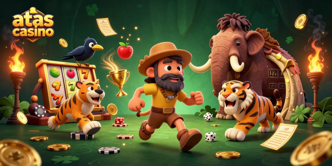 Engage with the exciting atmosphere of atas casino featuring dynamic characters and vibrant symbols.