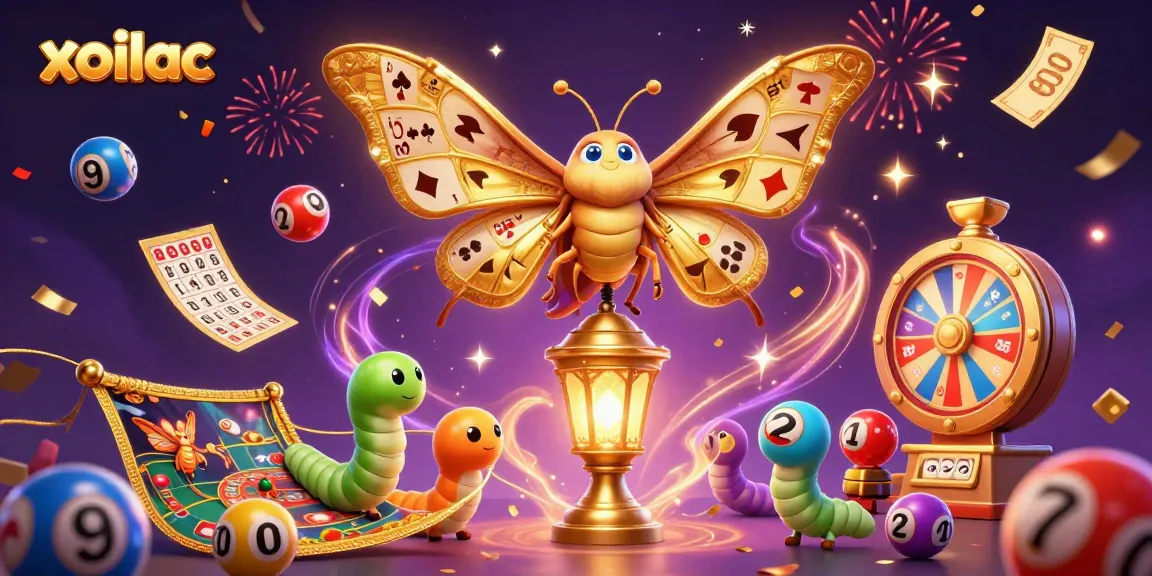 Xoilac offers thrilling online casino experiences with dynamic lottery balls and golden gaming elements.