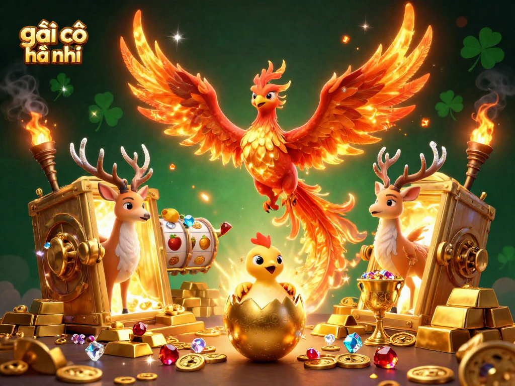 Experience the thrill of gambling with gái gọi hà nội in this vibrant 3D illustration