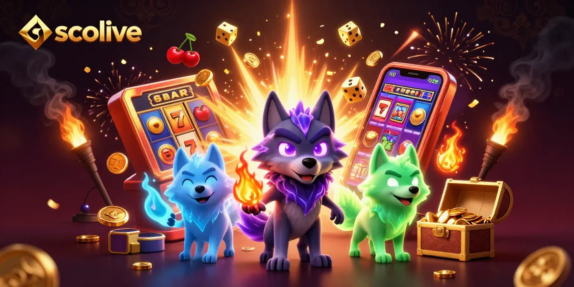 Socolive sports betting action scene with vibrant casino elements and dynamic characters in 3D illustration.