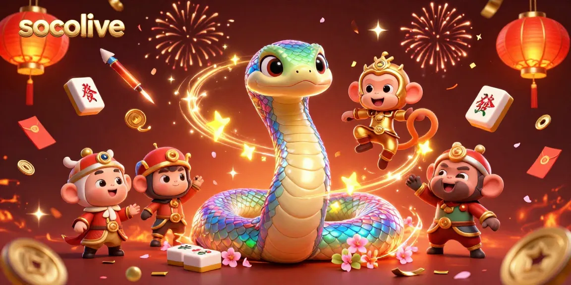 Socolive brings excitement of live sports with a vibrant 3D rendering of treasures and festive elements.