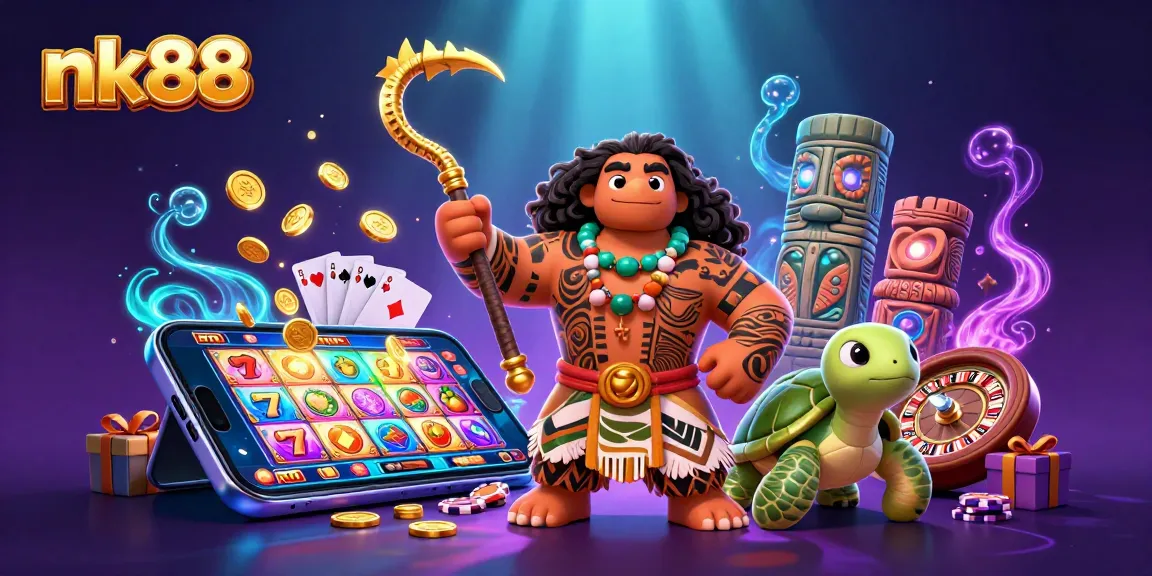Experience thrilling gameplay with nk88 as the Polynesian hawk and turtle uncover vibrant slot games.