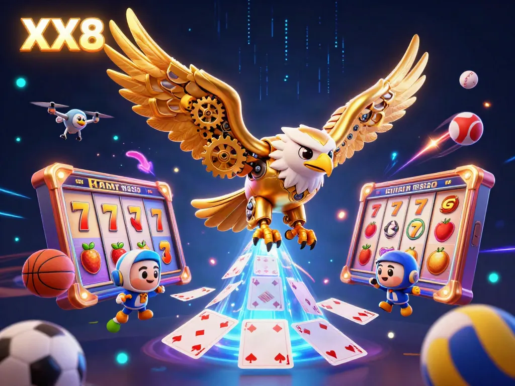 Experience thrilling gameplay action at XX8 with immersive visuals and dynamic animations.