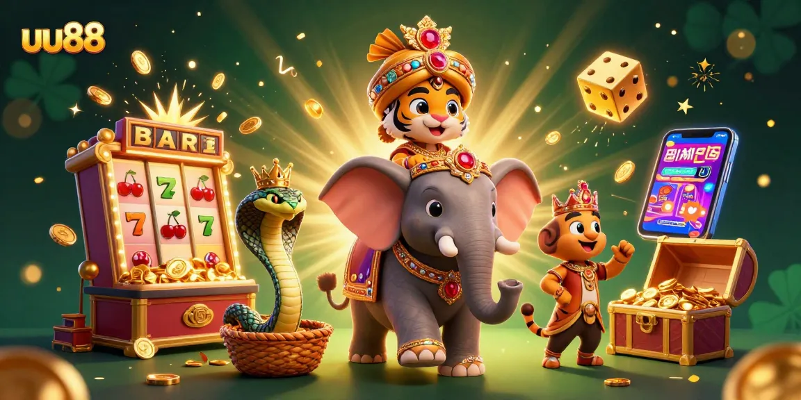 Spin the slots and win big at uu88 with vibrant 3D casino art showcasing thrilling gameplay.