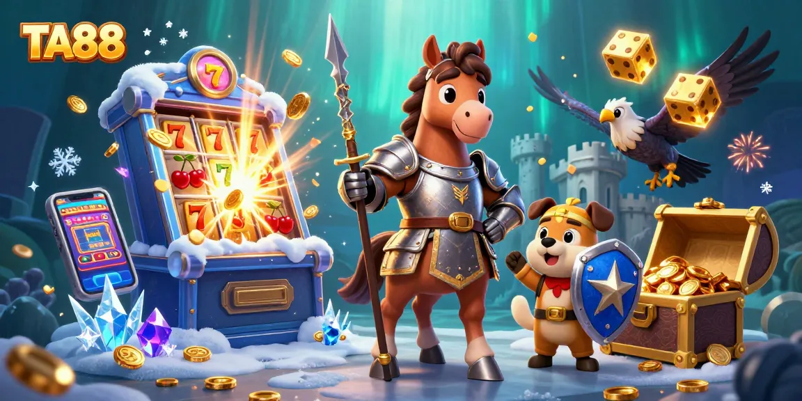 Engage with TA88's exciting jackpot in a vibrant 3D casino adventure.