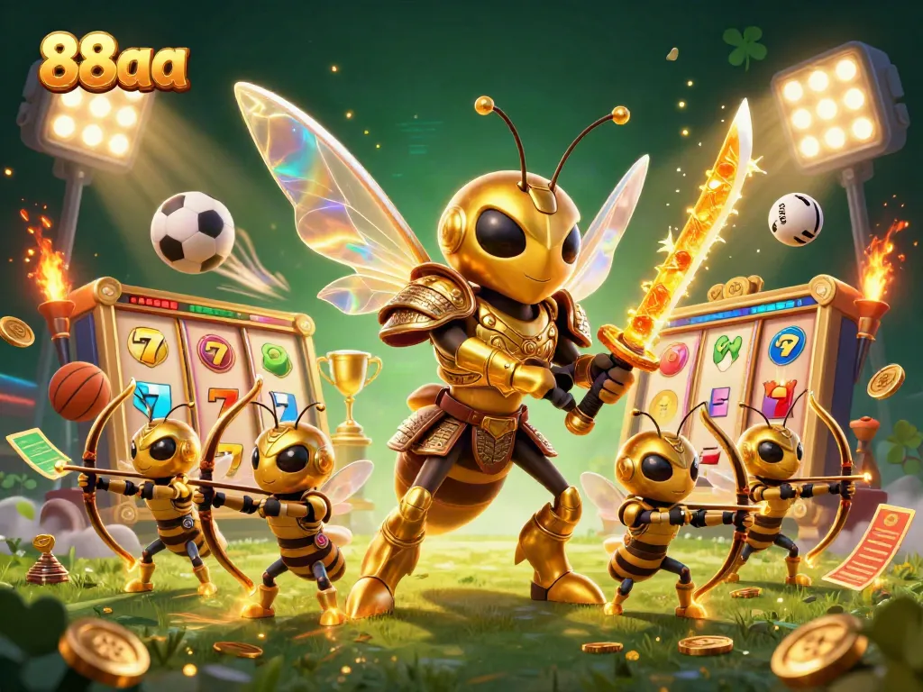 88aa offers immersive slots featuring vibrant symbols and golden jackpots in an engaging casino atmosphere.