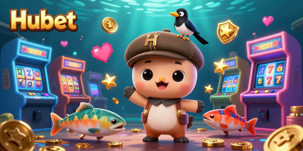 Engage in exciting slot adventures at Hubet with vibrant animations and rich casino elements.