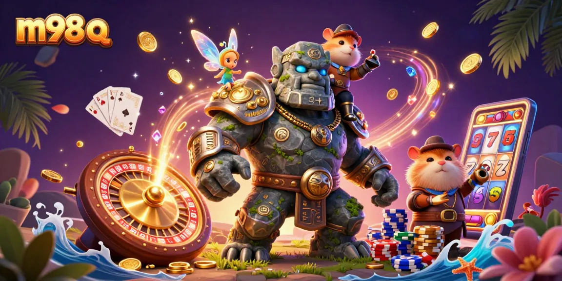 Experience magic in the online casino world with m98 q as the enchanting scene unfolds.