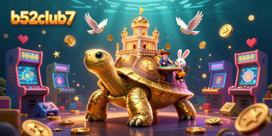 Join the excitement at b52club7, where vibrant gaming elements and golden treasures await!