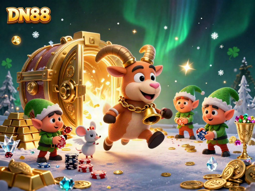 Experience the excitement at DN88 Casino where Krampus hosts a holiday-horror gaming adventure.