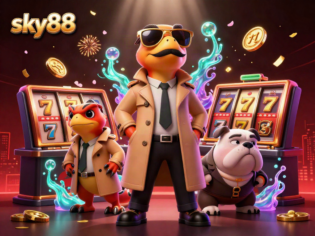 Experience the excitement of sky88 as raptors in disguise enter a VIP casino