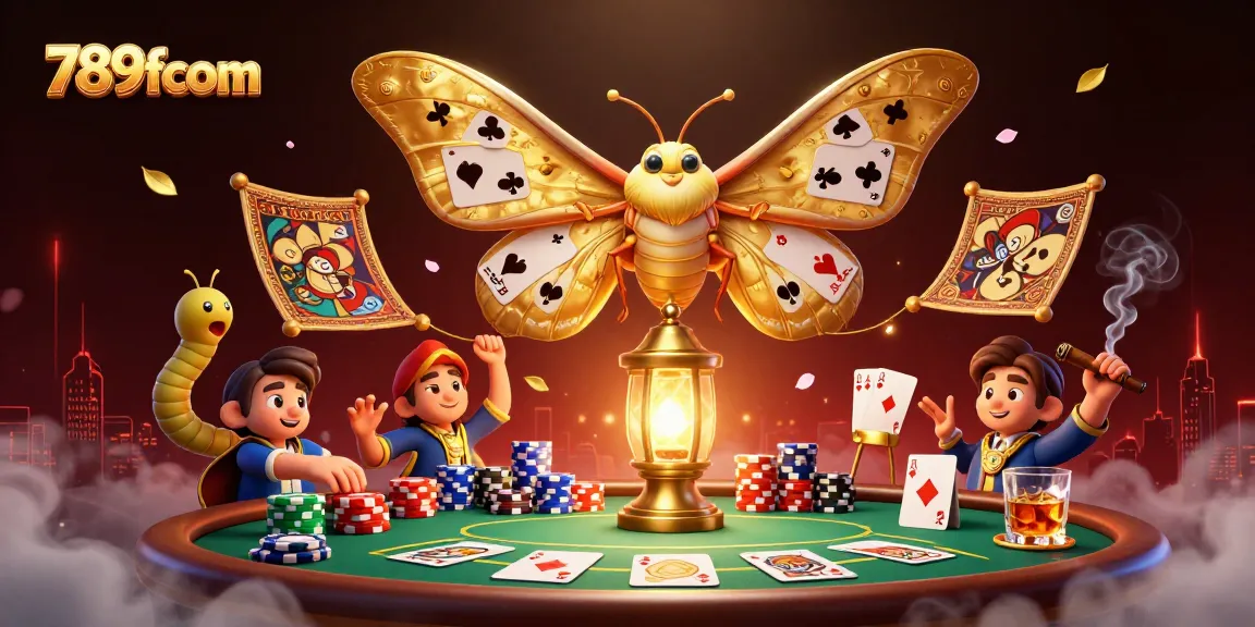 Experience the thrill of 789fcom with vibrant casino elements in a dynamic 3D illustration.