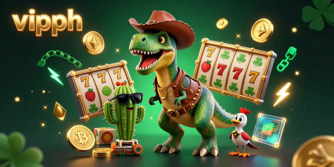 Experience the excitement at vipph with vibrant slots and character-driven casino elements.