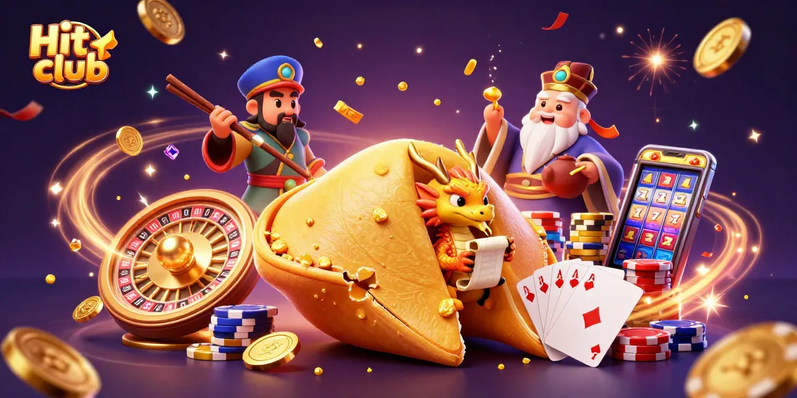 Experience exciting gameplay at Hit club with golden treasures and vibrant casino elements.