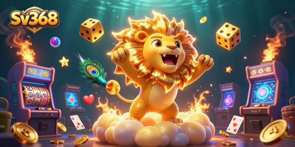 Experience the thrill of Sv368 casino games with dynamic characters and vibrant visuals.