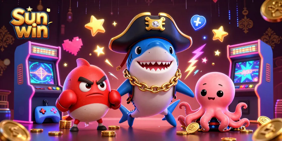 Experience winnings with Sun win through engaging casino adventures featuring vibrant characters.