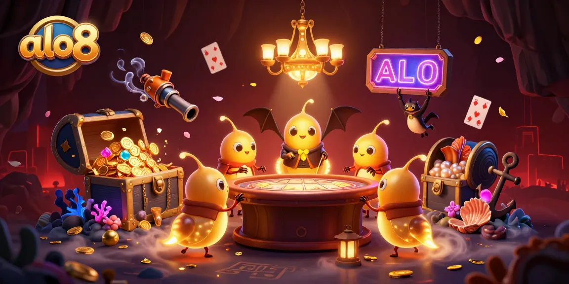 Join the excitement at alo8 as a bat dealer presides while glowworms illuminate the cave casino.