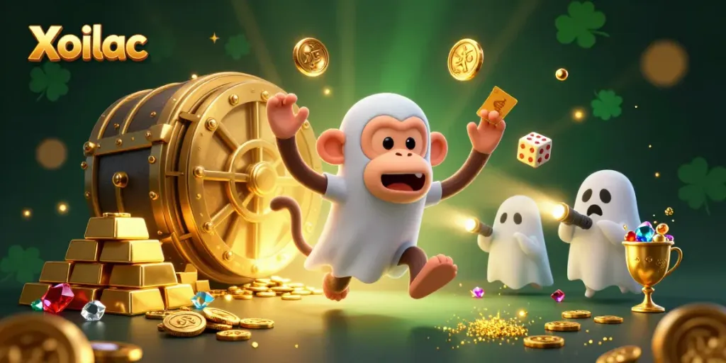 Xoilac allows players to experience haunted casino excitement with golden treasures and mischievous spirits.
