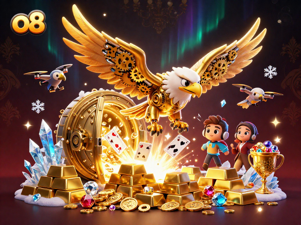 Win big at o8 with a thrilling dive into a holographic world of gaming treasures.