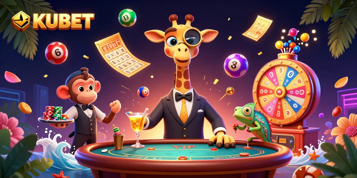 KUBET elevates the gambling experience with vibrant games, showcasing elegant casino characters in action.