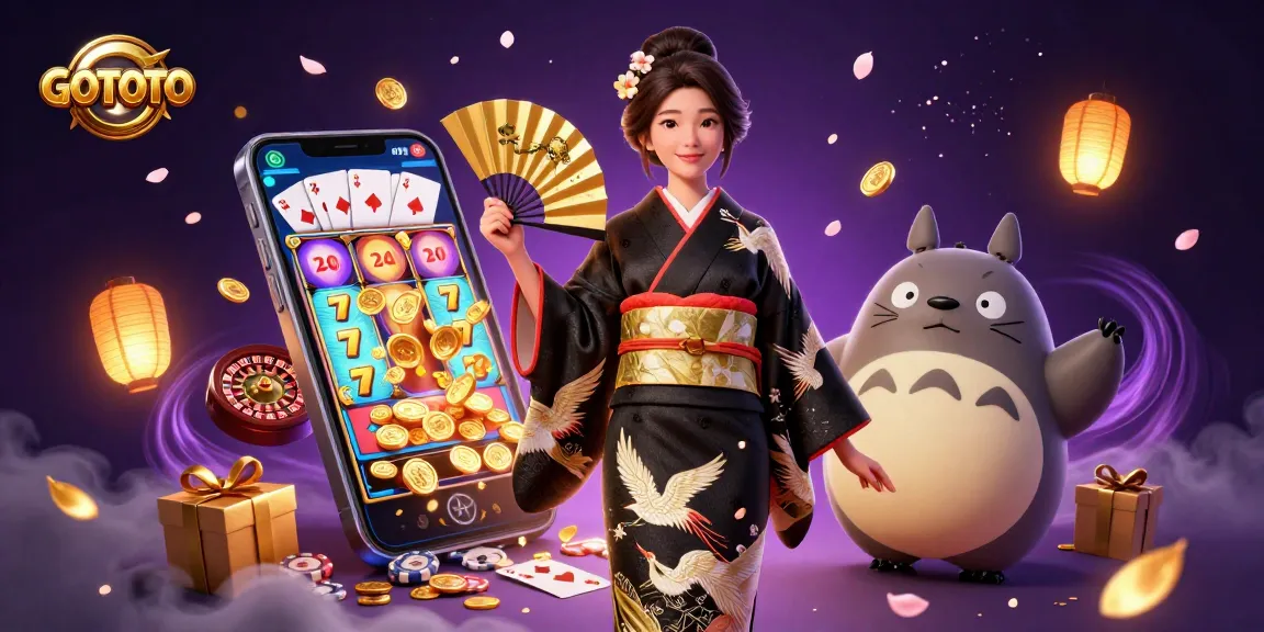 Putar dan menangkan dengan GOTOTO melalui slot yang penuh warna dan gameplay yang imersif dalam adegan 3D yang menakjubkan.