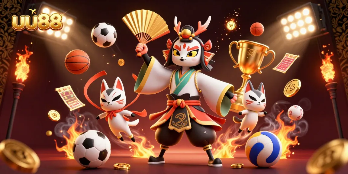 Experience exciting gaming action at uu88 with lively 3D characters and dynamic sports elements.