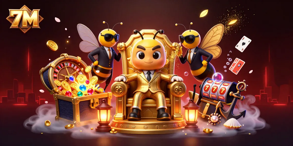 Experience the thrill of 7M with our vibrant casino scene featuring a mob boss in action.