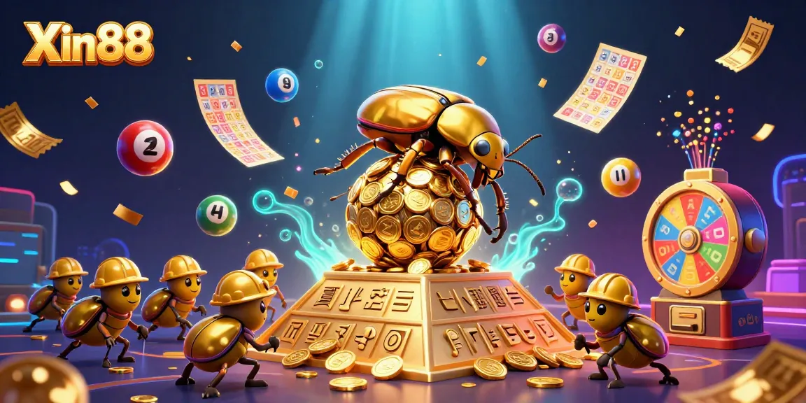 Engage with Xin88's exciting online casino experience featuring dynamic lottery and game elements.