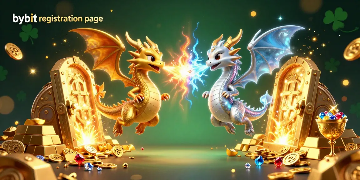 Experience the thrill of the bybit registration page with dynamic casino visuals and crypto elements.