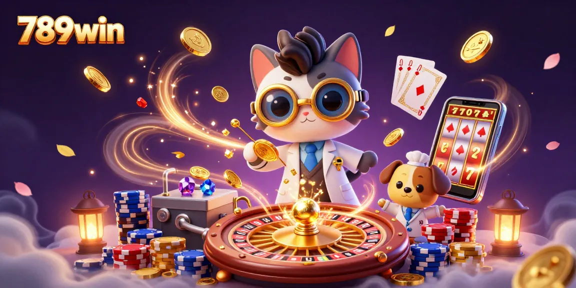 Experience the thrill of 789win casino games featuring vibrant 3D characters and dynamic gambling elements.