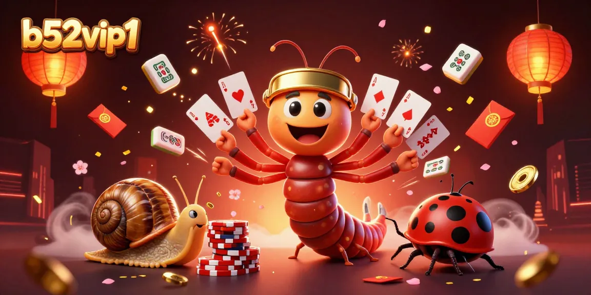 Experience the thrill at b52vip1 with an engaging casino scene featuring dynamic characters and vibrant game elements.