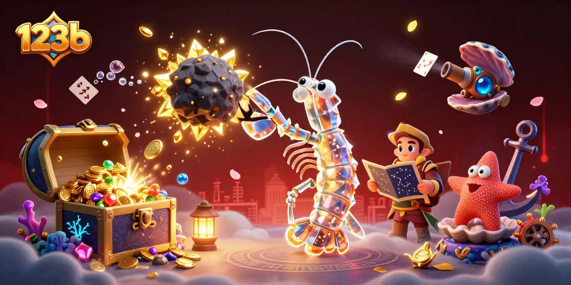 Experience thrilling wins with 123b's dynamic casino games amidst treasures and adventure.