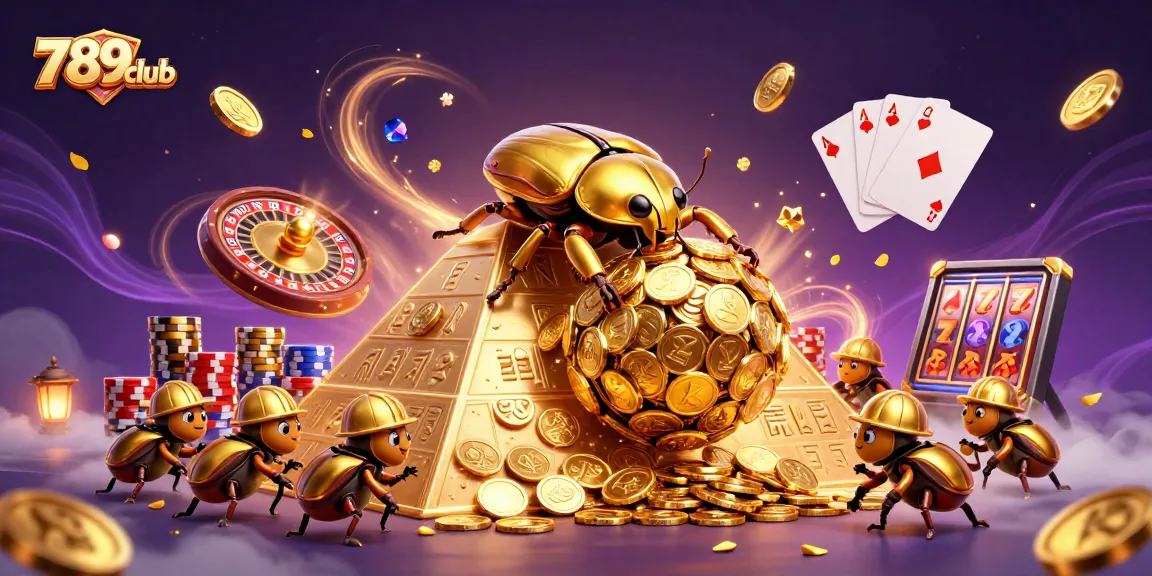 Experience the thrill of 789club through this vibrant, detailed casino-themed illustration capturing exciting gameplay.